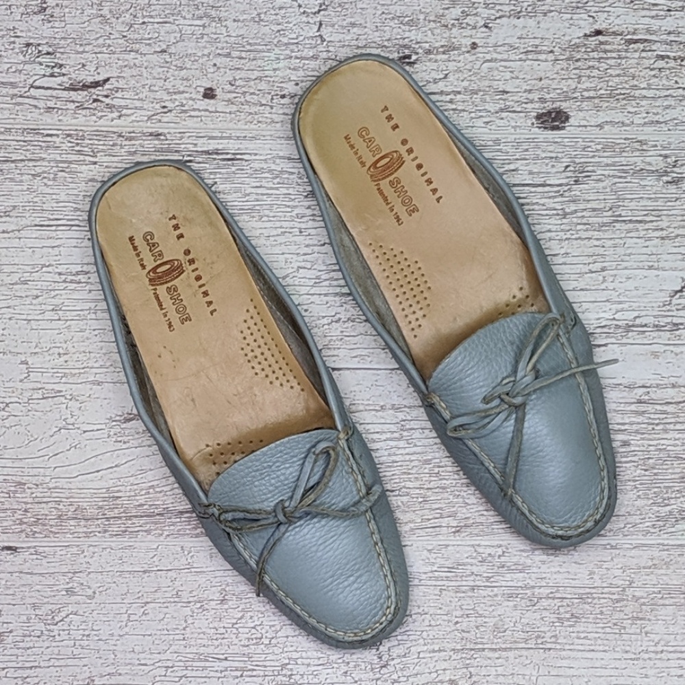 The Orginal Car Shoe leather mules